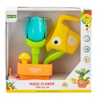 Набор игрушек для ванны Baby Team Очаровательный цветок, голубой 9031
