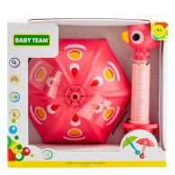 Игрушка для ванны Baby Team Зонтик, розовая 9032