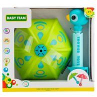 Игрушка для ванны Baby Team Зонтик, зеленый 9032
