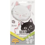 Гелиевый шар фольга Котик (1207-3644)