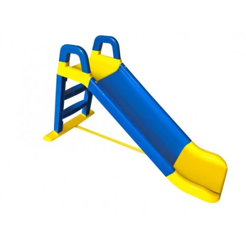 Детская горка Doloni Toys 140 см, желто-голубая 0140/03