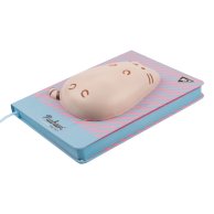 Блокнот-сквиш YES Pusheen А5 128 листов, ячейка+линия 151886