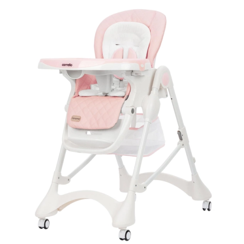 Стул для кормления Carrello Caramel CRL-9501/3 Candy Pink /1/ MOQ