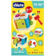 Игрушка-сортер 2 в 1 Chicco Куб 09686.10