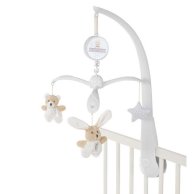 Игрушка-мобиль на кроватку Chicco Медвежонок и зайчонок DouDou 09714.00