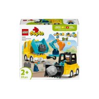 Конструктор Lego Duplo Town 3-в-1 Строительная техника, 22 детали 10475