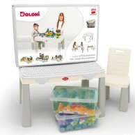 Набор Играем и учимся Doloni Стол, стул, конструктор 397 деталей 04660/10