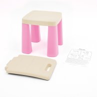Столик с 2 стульями Doloni Toys розовый 04680/12
