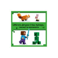Конструктор Lego Minecraft Приключения Стива в тайге, 179 деталей 21583