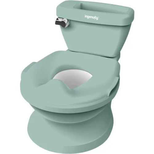 Горшок унитаз детский Ingenuity My Size Potty Pro зеленый 11124.04