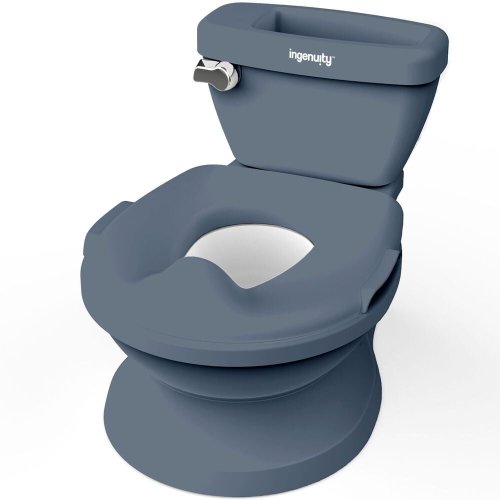 Горшок унитаз детский Ingenuity My Size Potty Pro синий 11124.05