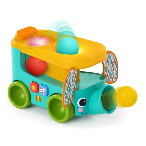 Игрушка музыкальная Bright Starts Pop & Roll Safari Bus Сортер автобус 16827