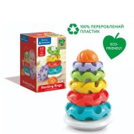 Игрушка-пирамидка Clementoni Stacking Rings 17103