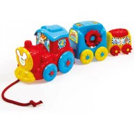 Игрушка-каталка развивающая Clementoni Activity Train Disney Baby 17168