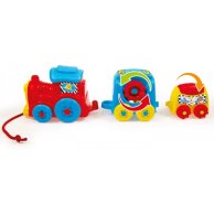 Игрушка-каталка развивающая Clementoni Activity Train Disney Baby 17168