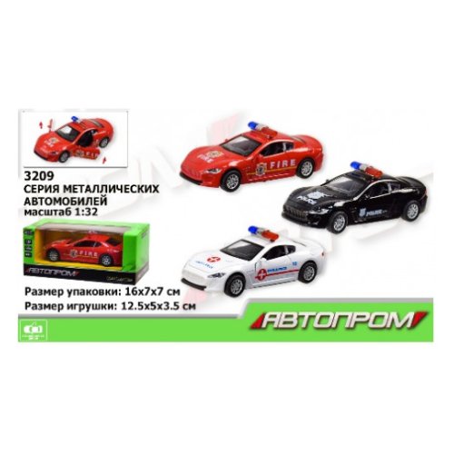 Машина металл "АВТОПРОМ" (3209MR)