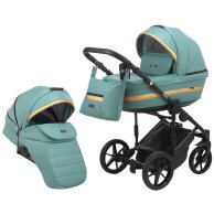 Коляска 2 в 1 Adamex Rimini ECO кожа 100% RI-233 (625251)