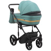 Коляска 2 в 1 Adamex Rimini ECO кожа 100% RI-233 (625251)