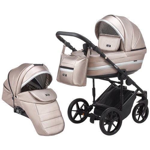 Adamex Коляска 2 в 1 Rimini ECO шкіра 100% RI-246 (625256)