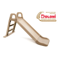 Детская горка Doloni Toys 140 см ЭКО, бежевая 0140/02eco