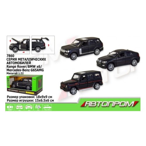 Машина металл 7860 "АВТОПРОМ"