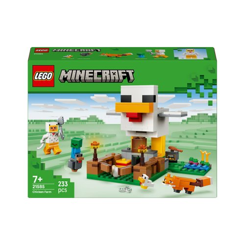 Конструктор Lego Minecraft Куриная ферма, 233 детали 21585