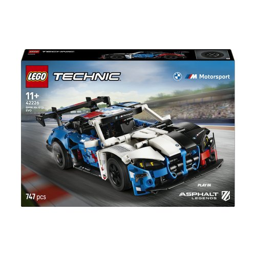 Конструктор Lego Technic Автомобиль для гонки BMW M4 GT3 EVO, 747 деталей 42226