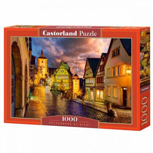 Пазлы Castorland 1000 эл. Ротенбург ночью