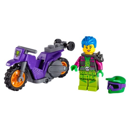 Конструктор Lego Каскадерский мотоцикл для становления дыбом (60296)