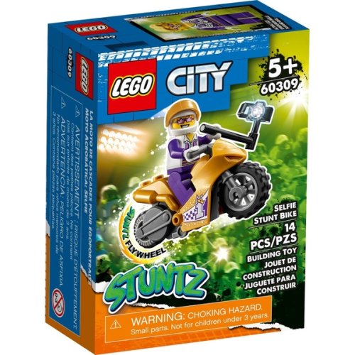 Конструктор Lego City Селфи на каскадерском мотоцикле (60309)