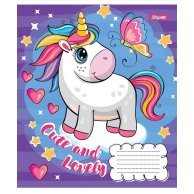 Тетрадь А5 12 Кл.1Вересня Happy Unicorn (765642)