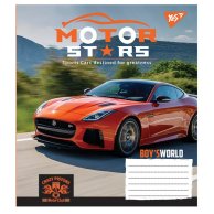 Тетрадь А5 12 Кл. YES Motor Stars (765355)