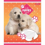 Тетрадь А5 12 Кос. 1Вересня Lovely Puppies (765415)