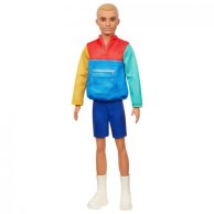 Кукла Кен "Модник" в свитшоте в стиле пэчворк Barbie (GRB88)