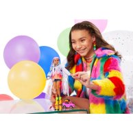 Кукла Barbie "Экстра" с радужными косичками (GRN29)