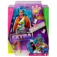 Кукла Barbie "Экстра" с голубыми кудрявыми волосами (GRN30)