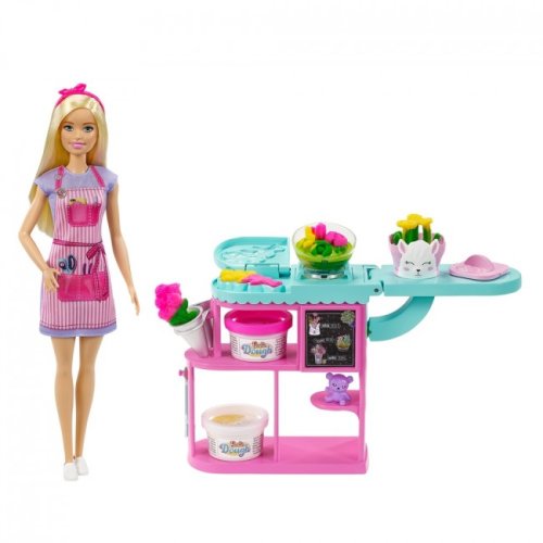 Игровой набор "Лавка флориста" серии "Я могу быть" Barbie (GTN58)