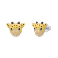 Серебряные серьги UmaUmi Жираф, серебро 925 219554300620