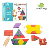 Деревянная игрушка Пазлы MD 0944  60дет.