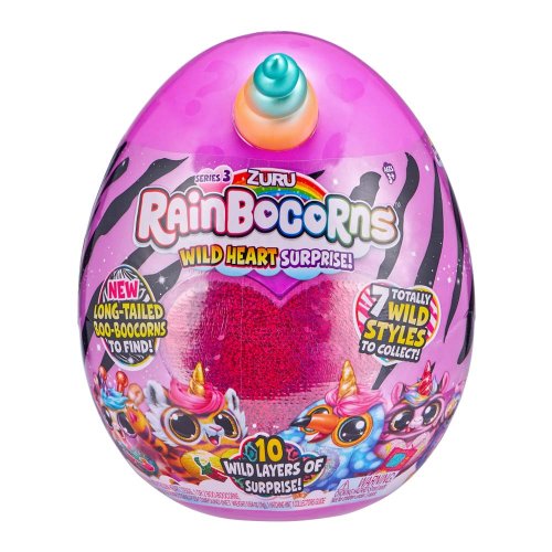 Мягкая игрушка-сюрприз Rainbocorn-Н (серия 3) (9215H)