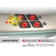 Детская кухня Doloni Toys 34 предмета, розовая 01480/10