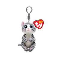 Мягкая игрушка-брелок TY Beanie Bellies Котенок Mitzi, 12 см 43100