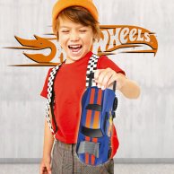 Машинка Mattel Гоночный автомобиль-гараж 2 в 1 Hot Wheels HWCC15