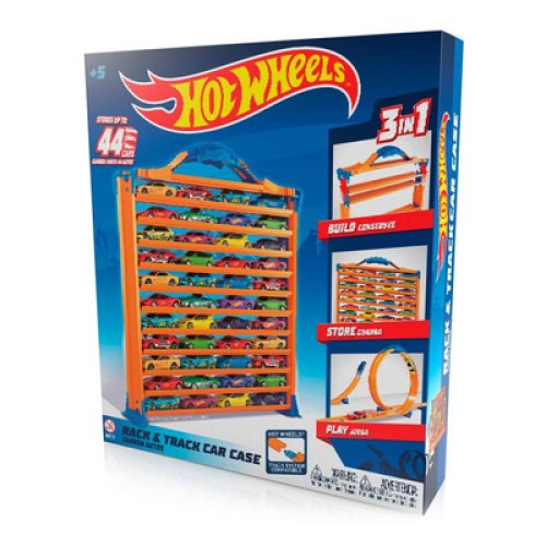 Игровой гараж Mattel с дорожками для машинок Hot Wheels HWCC9