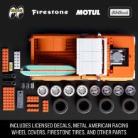 Конструктор Hot Wheels Mattel Brick Shop Elite Машина Custom ’62 Chevy Pickup 858 деталей JFT20