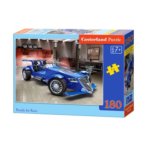 Пазлы Castorland 180 эл. Синий автомобиль (B-018406)
