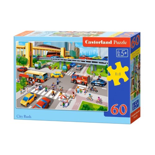 Пазлы Castorland Городское движение 60 эл. (B-066131)