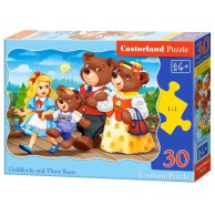 Пазлы Castorland 30 эл. Три медведя