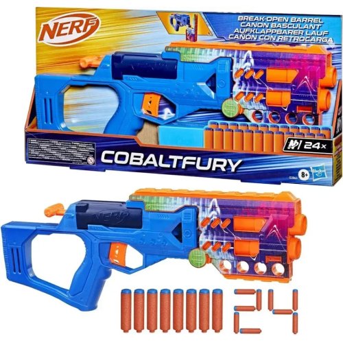 Бластер Hasbro Nerf N Series Cobaltfury, 24 патрона G2864