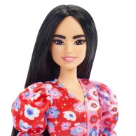 Кукла Barbie "Модница" в розовом цветастом платье HBV11